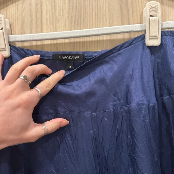 Karen Kane blue maxi skirt - Picture 3 of 4